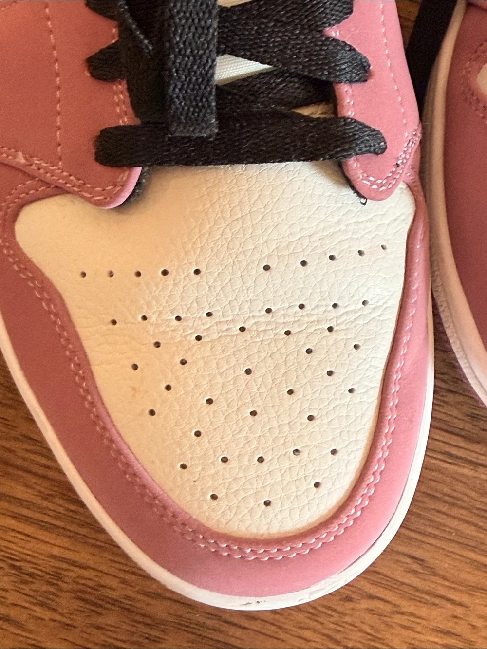 Jordan Men’s/Women’s High-Top Sneakers in Pink Black Cream